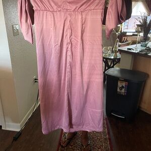 SHEIN Blush Pink Maxi Dress